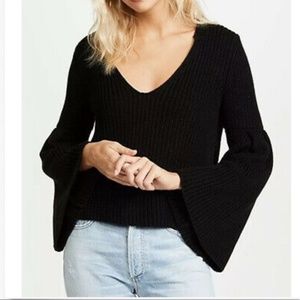 Free People Damsel Bell Sleeve Sweater